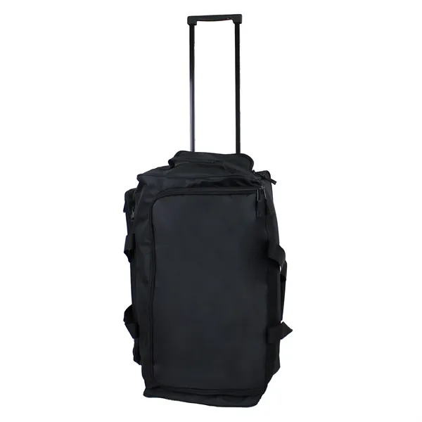 22" x 14" x 12" wheeled duffel bag with U-zip opening... from ASI 37980 Bagworld