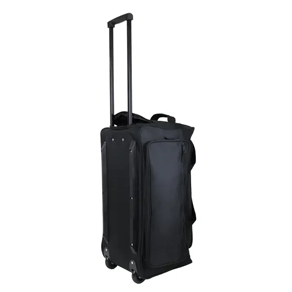 22" x 14" x 12" wheeled duffel bag with U-zip opening... from ASI 37980 Bagworld
