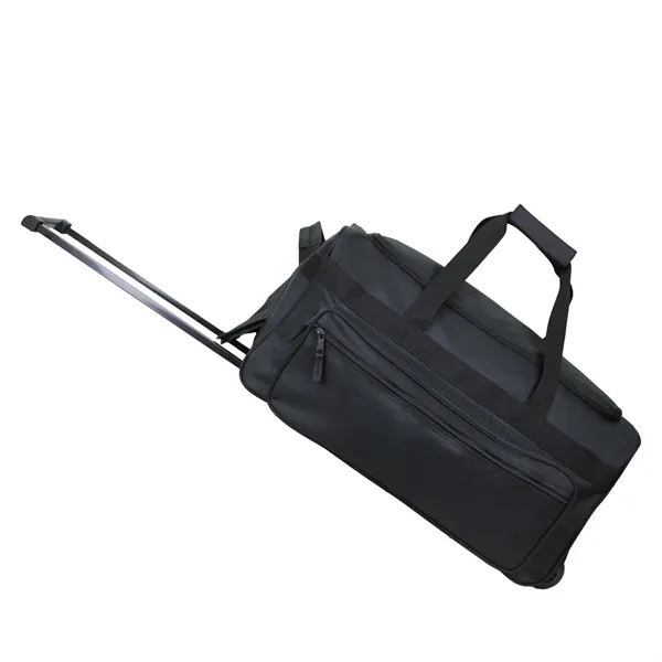 22" x 14" x 12" wheeled duffel bag with U-zip opening... from ASI 37980 Bagworld