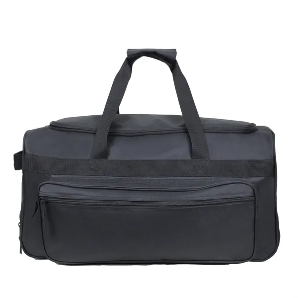 22" x 14" x 12" wheeled duffel bag with U-zip opening... from ASI 37980 Bagworld