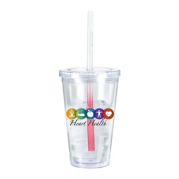 16 oz. Victory Acrylic Tumbler With Mood™ Straw, Full Colo... from ASI 30270 Aakron Line