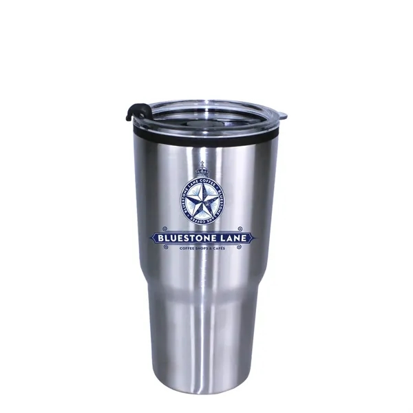 20 oz. Ares Tumbler with Stainless Straw/Flip Top Lid, Full... from ASI 30270 Aakron Line