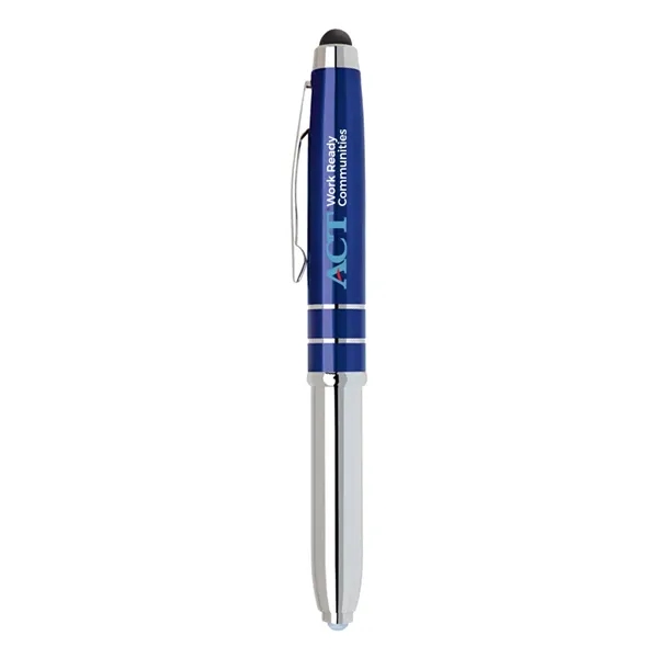 Stylus pen with LED flashlight.... from ASI 31517 Admart Products / Admart Line