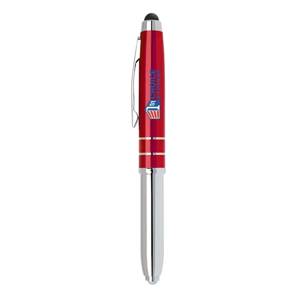 Stylus pen with LED flashlight.... from ASI 31517 Admart Products / Admart Line