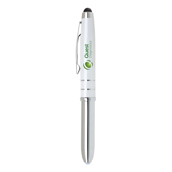 Stylus pen with LED flashlight.... from ASI 31517 Admart Products / Admart Line
