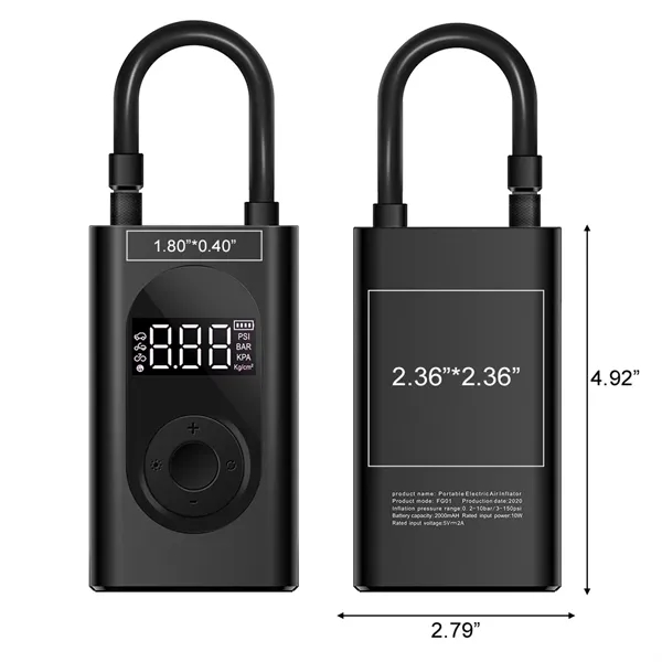 Big Bear Air Compressor 2000mAh Power Bank uses a high-precision alloy... from ASI 90154 Sunjoy Group Inc