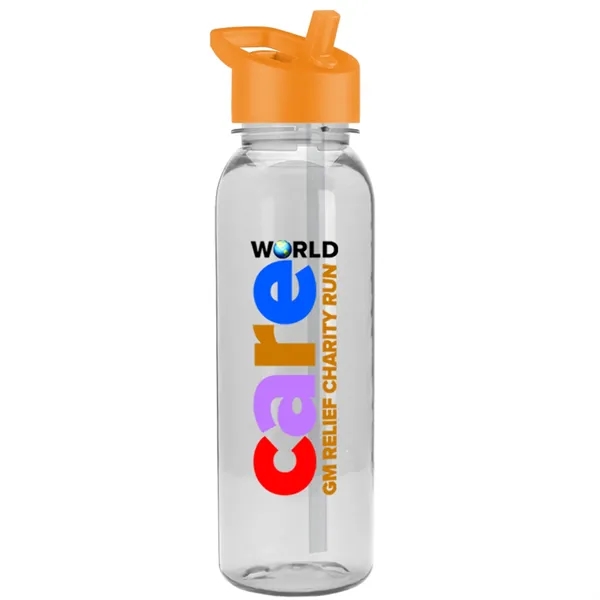 24 Oz. Bottle with Flip Straw - Digital Imprint... from ASI 55990 Garyline