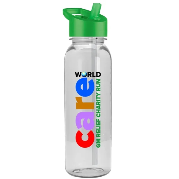 24 Oz. Bottle with Flip Straw - Digital Imprint... from ASI 55990 Garyline