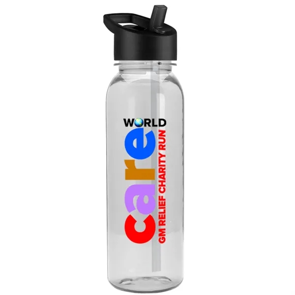 24 Oz. Bottle with Flip Straw - Digital Imprint... from ASI 55990 Garyline