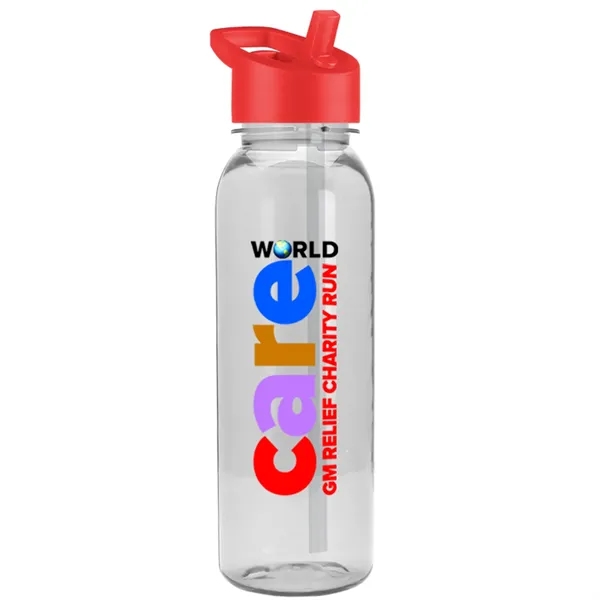 24 Oz. Bottle with Flip Straw - Digital Imprint... from ASI 55990 Garyline