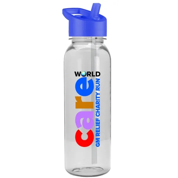 24 Oz. Bottle with Flip Straw - Digital Imprint... from ASI 55990 Garyline