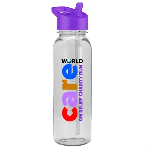 24 Oz. Bottle with Flip Straw - Digital Imprint... from ASI 55990 Garyline