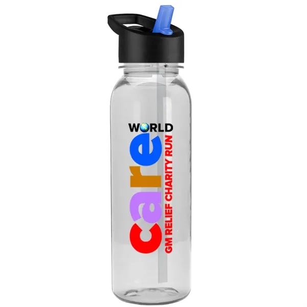 24 Oz. Bottle with Flip Straw - Digital Imprint... from ASI 55990 Garyline