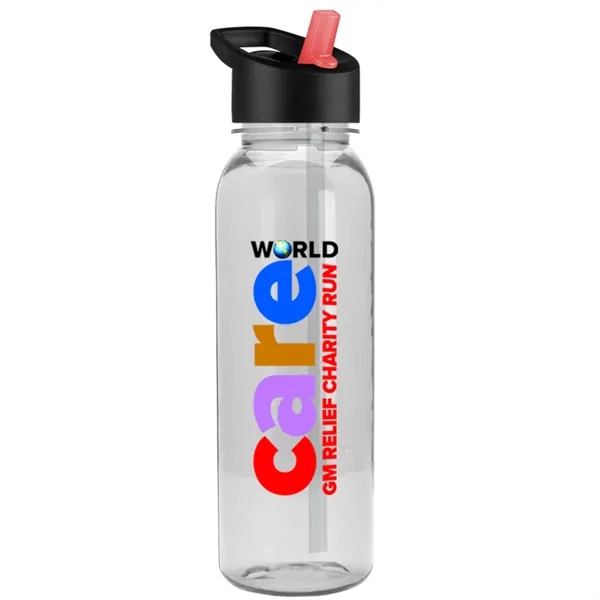 24 Oz. Bottle with Flip Straw - Digital Imprint... from ASI 55990 Garyline