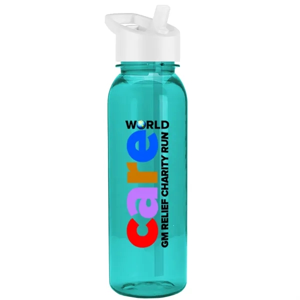 24 Oz. Bottle with Flip Straw - Digital Imprint... from ASI 55990 Garyline