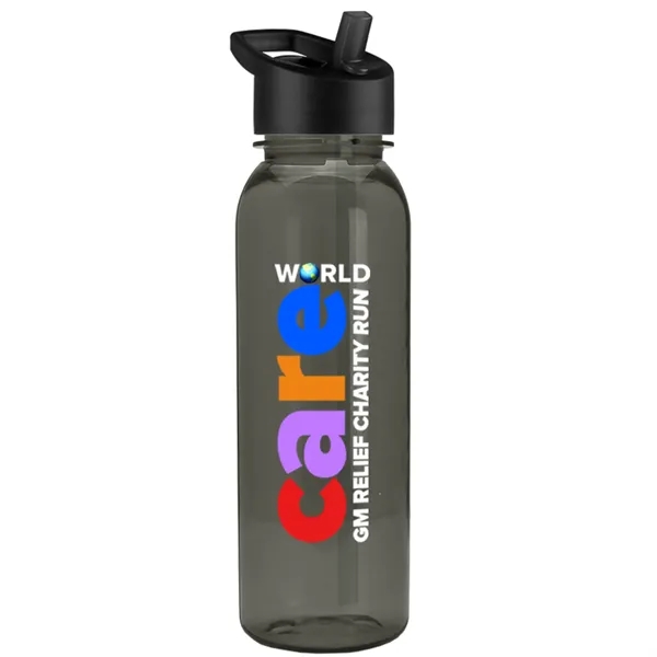 24 Oz. Bottle with Flip Straw - Digital Imprint... from ASI 55990 Garyline