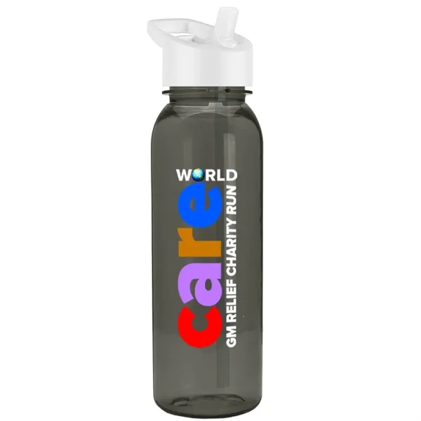 24 Oz. Bottle with Flip Straw - Digital Imprint... from ASI 55990 Garyline