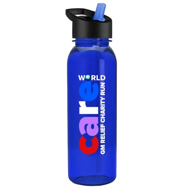 24 Oz. Bottle with Flip Straw - Digital Imprint... from ASI 55990 Garyline