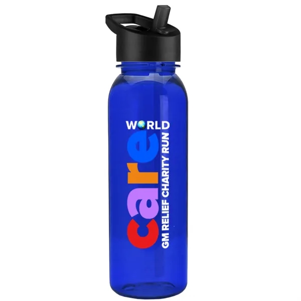 24 Oz. Bottle with Flip Straw - Digital Imprint... from ASI 55990 Garyline