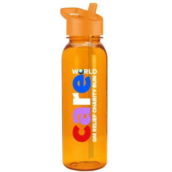 24 Oz. Bottle with Flip Straw - Digital Imprint... from ASI 55990 Garyline
