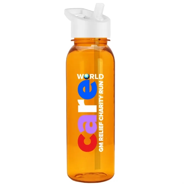 24 Oz. Bottle with Flip Straw - Digital Imprint... from ASI 55990 Garyline