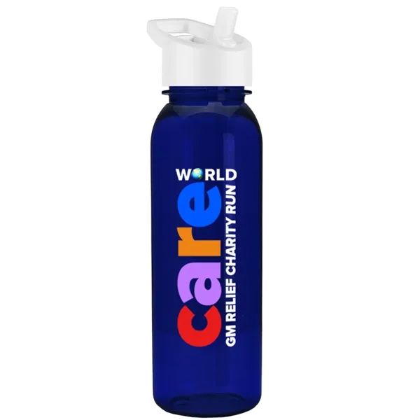24 Oz. Bottle with Flip Straw - Digital Imprint... from ASI 55990 Garyline