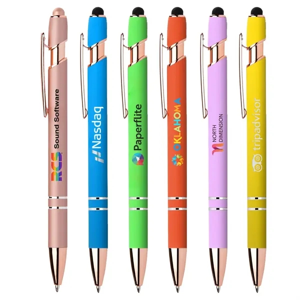 Promote your message with our rubber stylus pen.... from ASI 31517 Admart Products / Admart Line