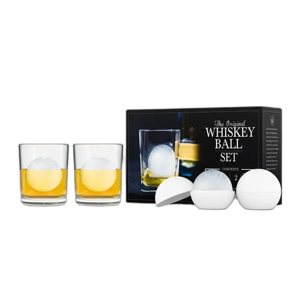 The Original Whiskey Ball Glass Set... from ASI 80060 VisionUSA