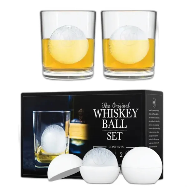 The Original Whiskey Ball Glass Set... from ASI 80060 VisionUSA