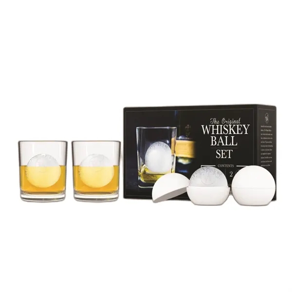 The Original Whiskey Ball Glass Set... from ASI 80060 VisionUSA