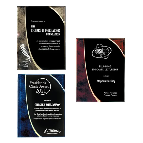 8" x 10" plaque that's made of lucite acrylic and offered... from ASI 61125 Hit Promotional Products / Hit®
