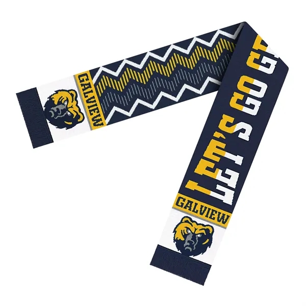 Custom 60" elite acrylic scarf with fringe.... from ASI 43792 Cap America Inc