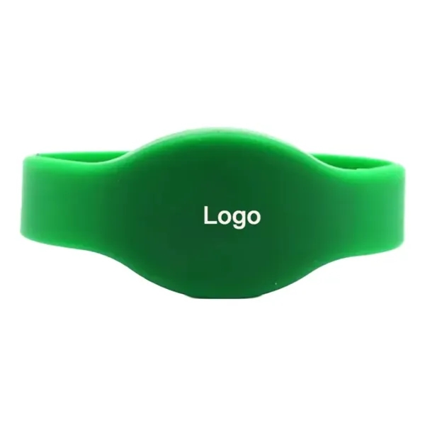 Digital business smart NFC silicone wristband - style 1 plus 1... from ASI 37218 Athena Promo (tm)