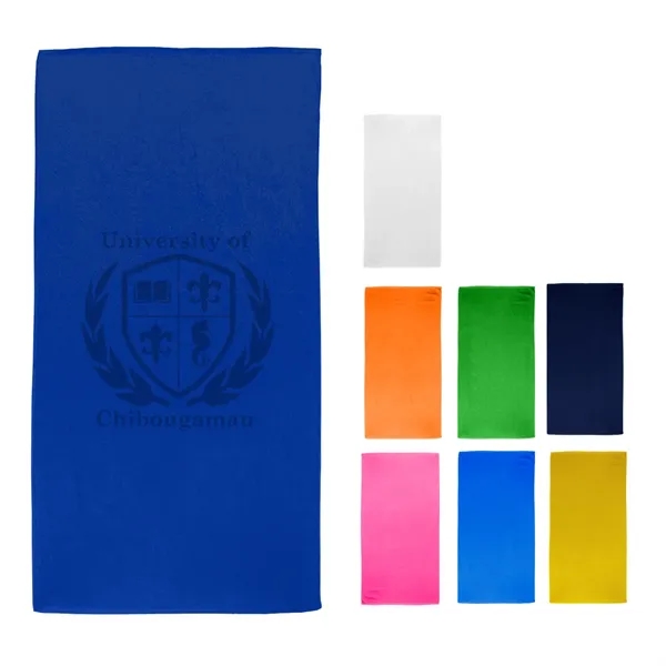 35" x 60" velour beach towel for staying dry and comfortable.... from ASI 61125 Hit Promotional Products / Hit®