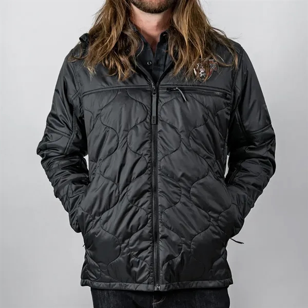 Insulated jacket with quilted design, adjustable hood and waist hem.... from ASI 61125 Hit Promotional Products / Hit®