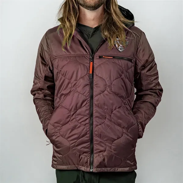 Insulated jacket with quilted design, adjustable hood and waist hem.... from ASI 61125 Hit Promotional Products / Hit®