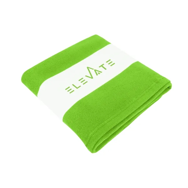 Lightweight and quick-drying microfiber beach towel.... from ASI 61125 Hit Promotional Products / Hit®