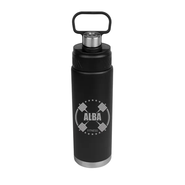 11" double wall stainless steel Leighton 24-ounce bottle with wide mouth,... from ASI 61125 Hit Promotional Products / Hit®