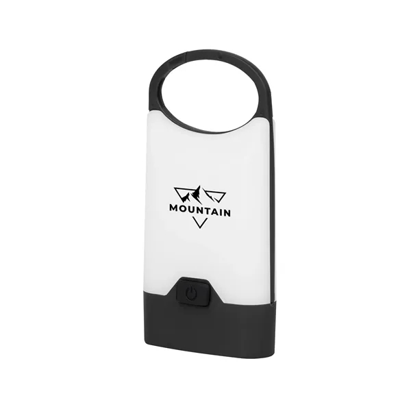 2" x 4" plastic LED lantern with push-button action and carabiner... from ASI 61125 Hit Promotional Products / Hit®