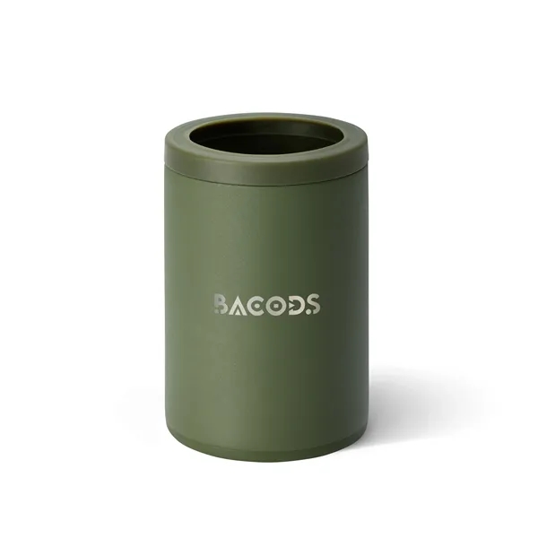 12 ounce stainless steel can cooler with triple insulation technology.... from ASI 61125 Hit Promotional Products / Hit®