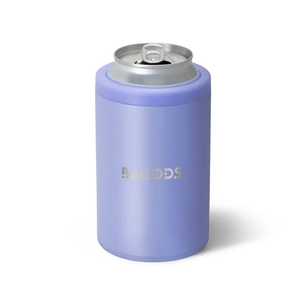 12 ounce stainless steel can cooler with triple insulation technology.... from ASI 61125 Hit Promotional Products / Hit®