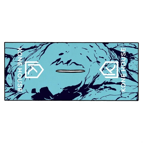 17" x 40" microfiber towel with a deep waffle weave pattern.... from ASI 61125 Hit Promotional Products / Hit®