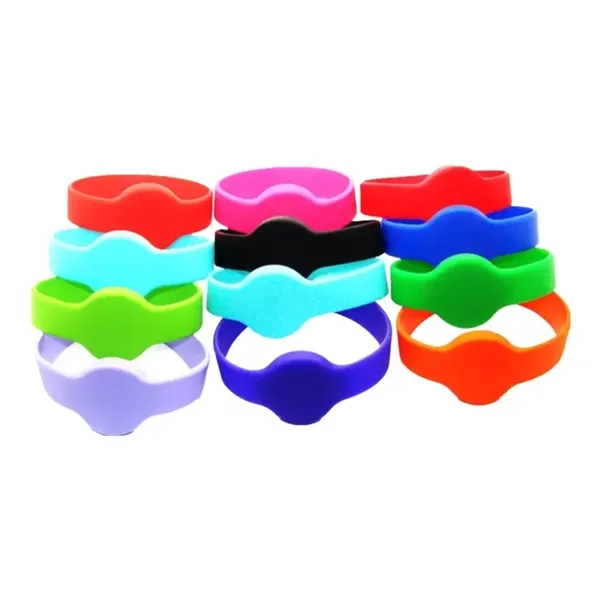 Digital business smart NFC silicone wristband - style 2 plus 1... from ASI 37218 Athena Promo (tm)