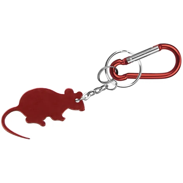 Rat / Mouse shape bottle opener with key chain.... from ASI 74585 Nu Promo International / Nu Promo Line