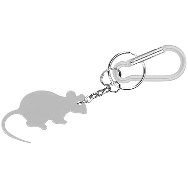 Rat / Mouse shape bottle opener with key chain.... from ASI 74585 Nu Promo International / Nu Promo Line