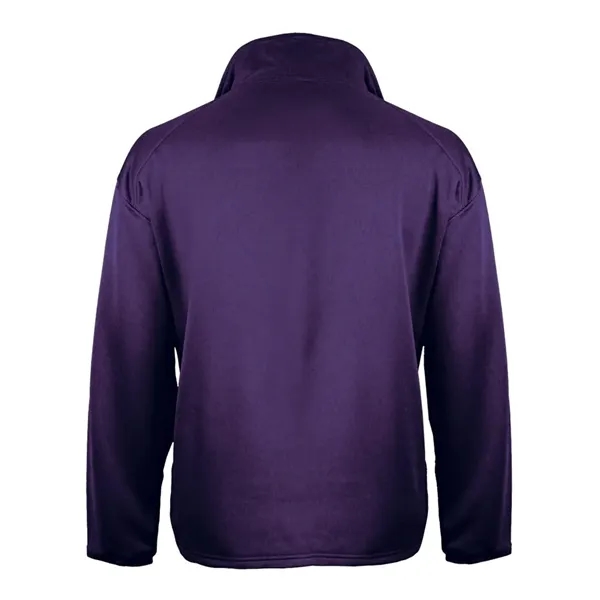 Adult quarter-zip mockneck, blank.... from ASI 84358 S&S Activewear