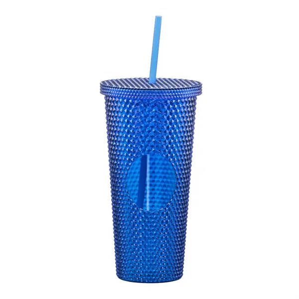 Sip in Style with our Crenshaw Textured 21oz Tumbler w/Straw.... from ASI 84592 St Regis Group