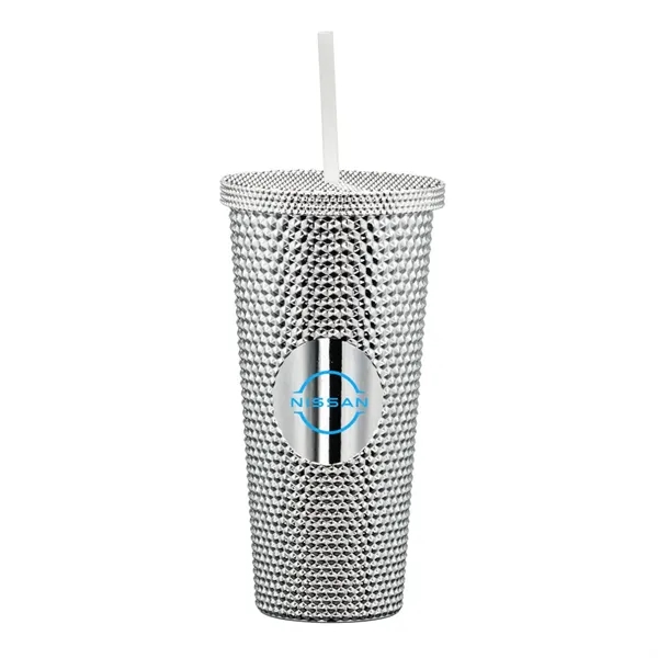 Sip in Style with our Crenshaw Textured 21oz Tumbler w/Straw.... from ASI 84592 St Regis Group