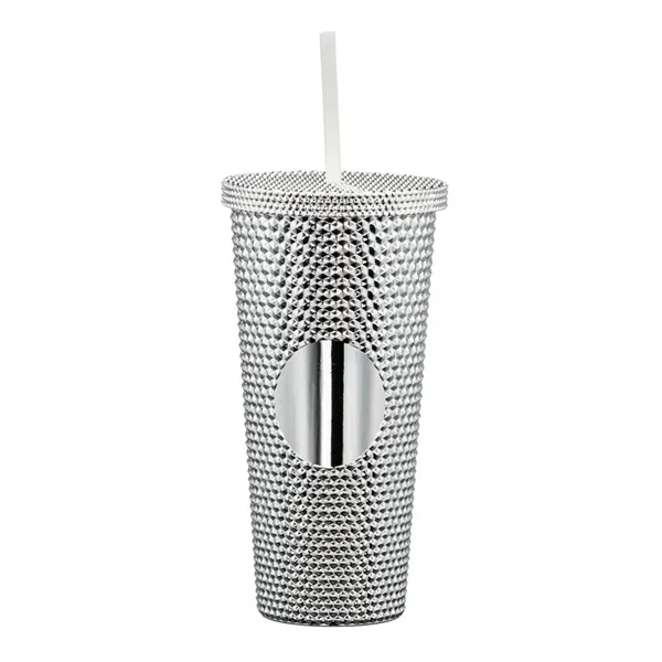 Sip in Style with our Crenshaw Textured 21oz Tumbler w/Straw.... from ASI 84592 St Regis Group