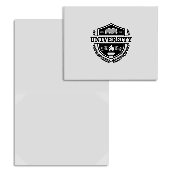 Vinyl certificate/diploma folder that's bound at the top, standard with four... from ASI 54040 Fey Promo